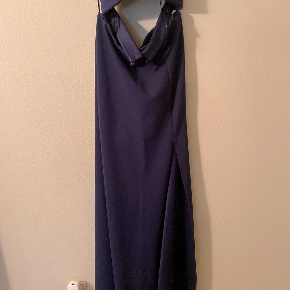 Macy’s 2 piece dress. Navy blue. Size 6.